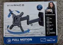 Vivanco Uchwyt TV/Monitor 19-43' 25kg Pełna Regulacja