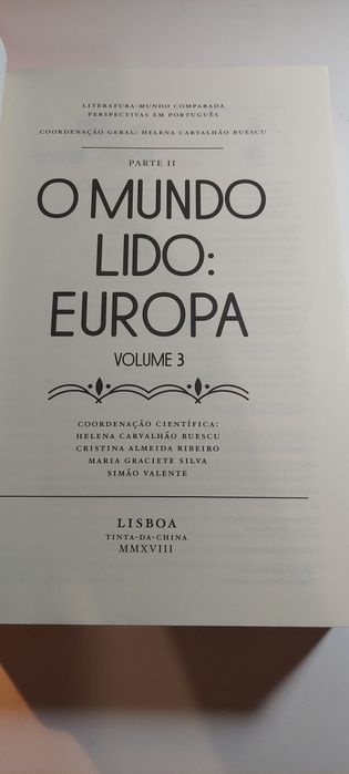O Mundo Lido: Europa 3 (Parte II, Volume 3)