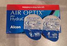 Miesięczne Soczewki Air Optix HydraGlade  -0,5
