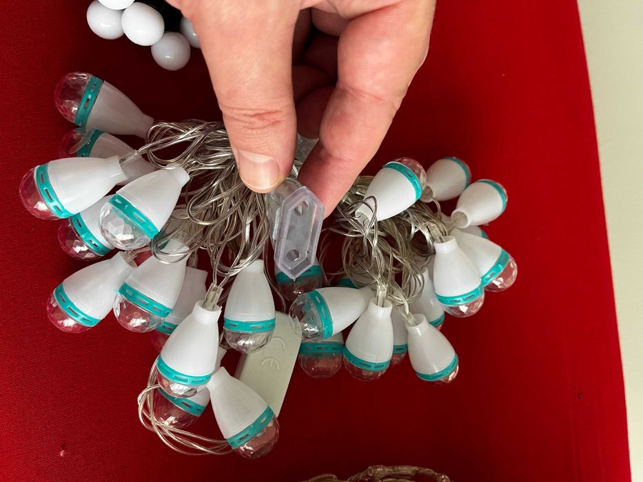 Лот новорічних гирлянд