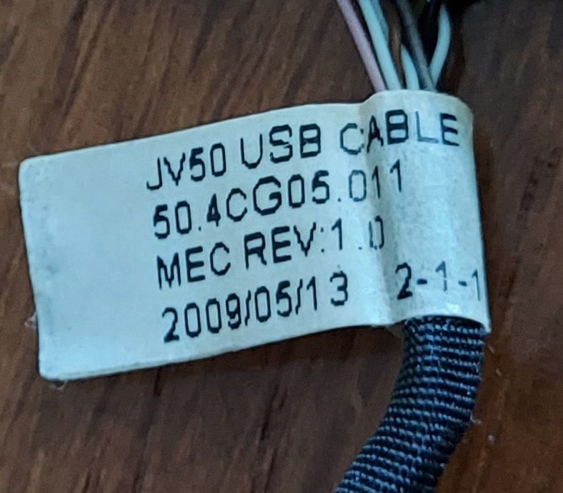 JV50 USB Kabel  .