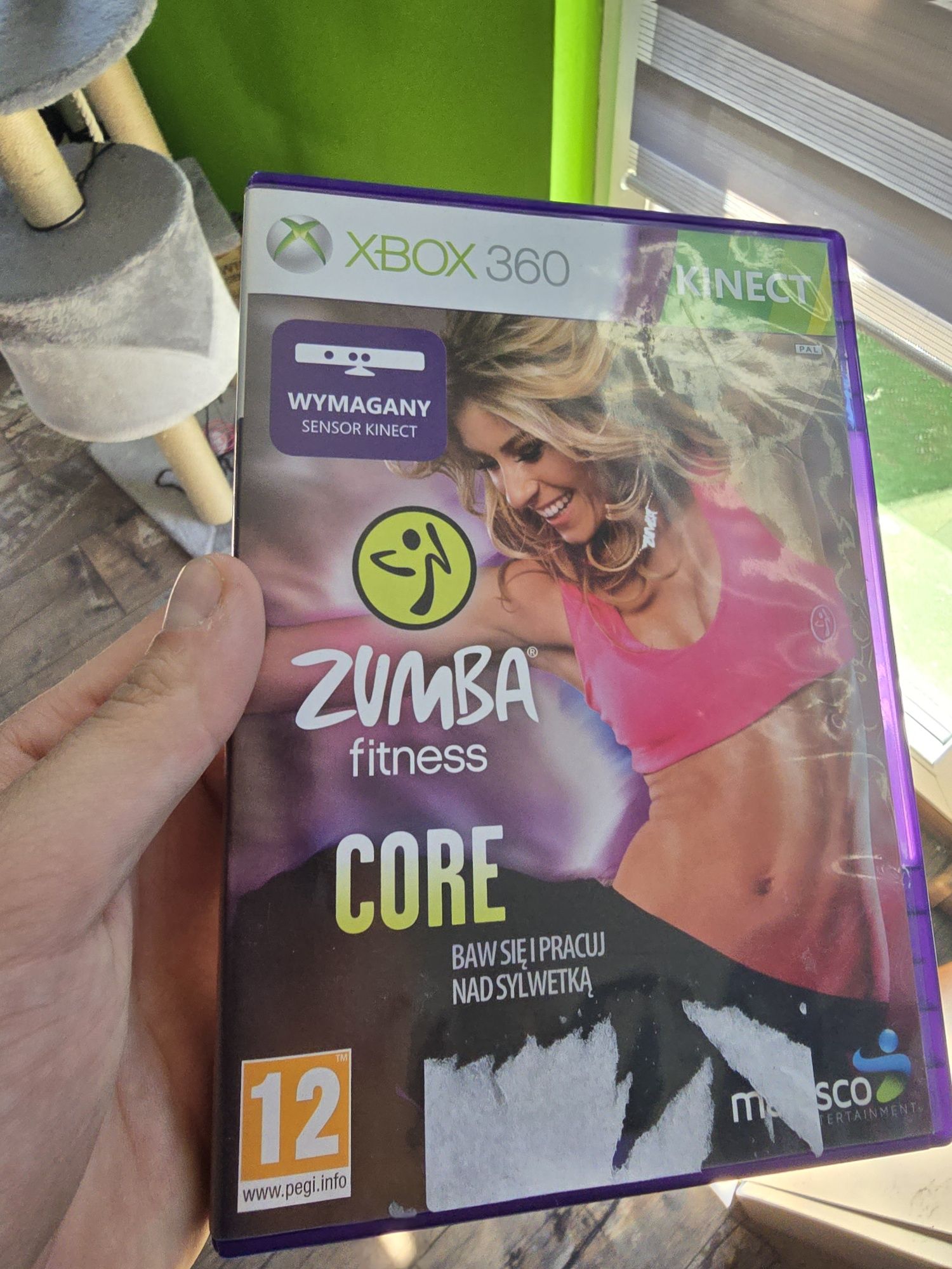 Zumba fitness Core xbox 360 taniec kinect x360