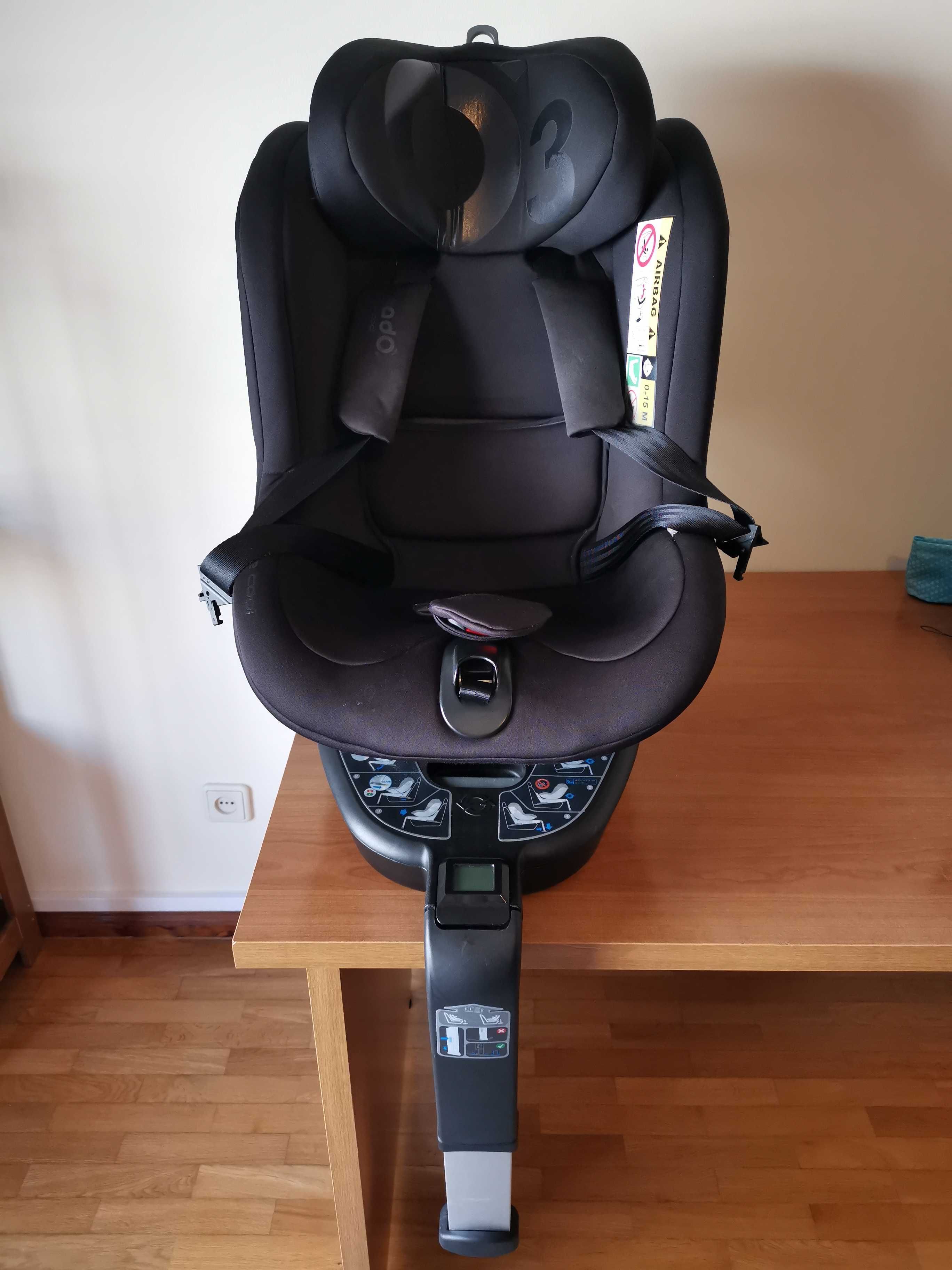 Cadeira Auto Becool O3 +Plus  Rotativa com Isofix