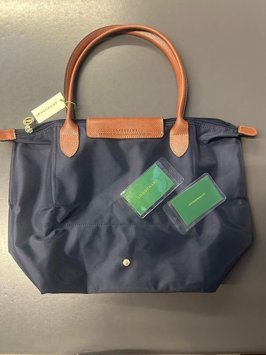 Mala Longchamp Le Pliage – Azul Marinho (Nova)