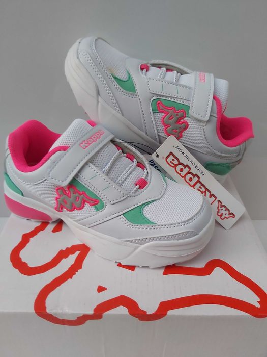 NOWE sneakersy KAPPA sportowe buty rozmiar 30 tenisówki róż