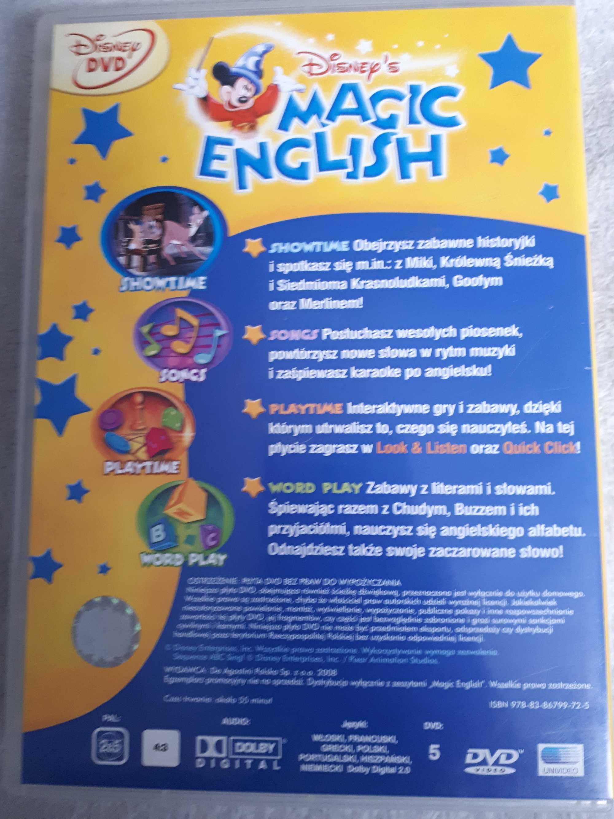 Magic English zestaw 12 DVD.