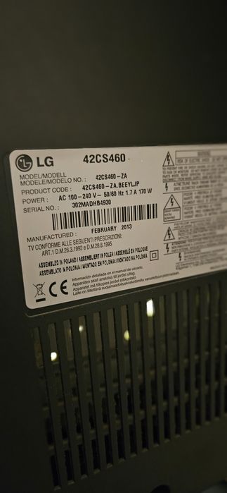 Telewizor lg 42 cale
