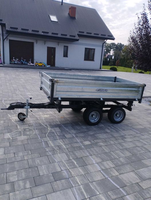 Przyczepa Ocynkowana 2,5 T Z Kiprem Doastawa / Raty