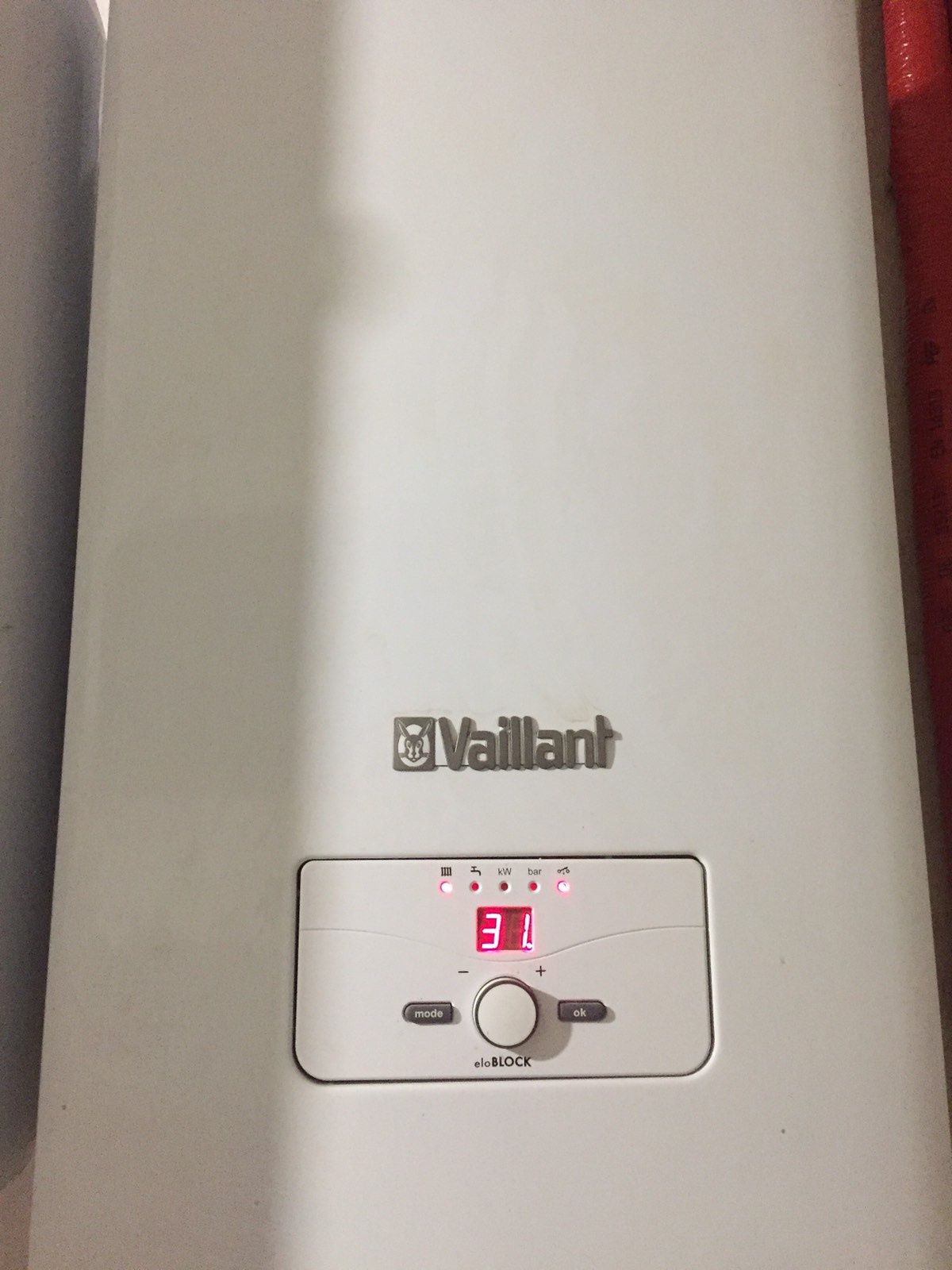 Vaillant 28 кВт котел електричний