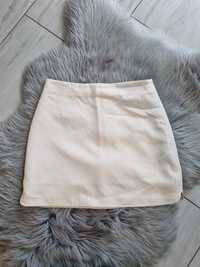 Spódnica spódniczka z halką z lekkimi rozcięciami na boku eco