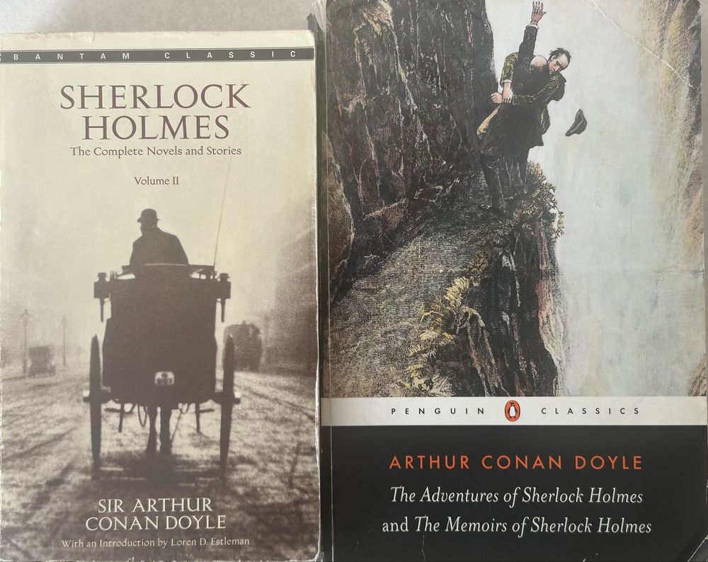 Zestaw 2 książek o Sherlock Holmes Arthur Conan Doyle język angielski