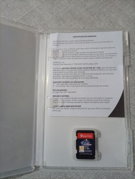 Azure Striker Gunvolt Striker Pack Switch