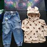 Zestaw bluza + spodnie komplet 104-110 River island mouse in a house