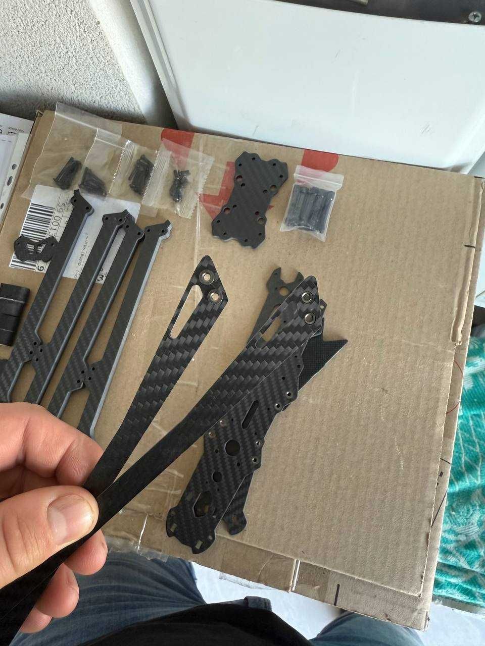Карбонова рама дрона Mark4 V2 10" (Lucky Sky)