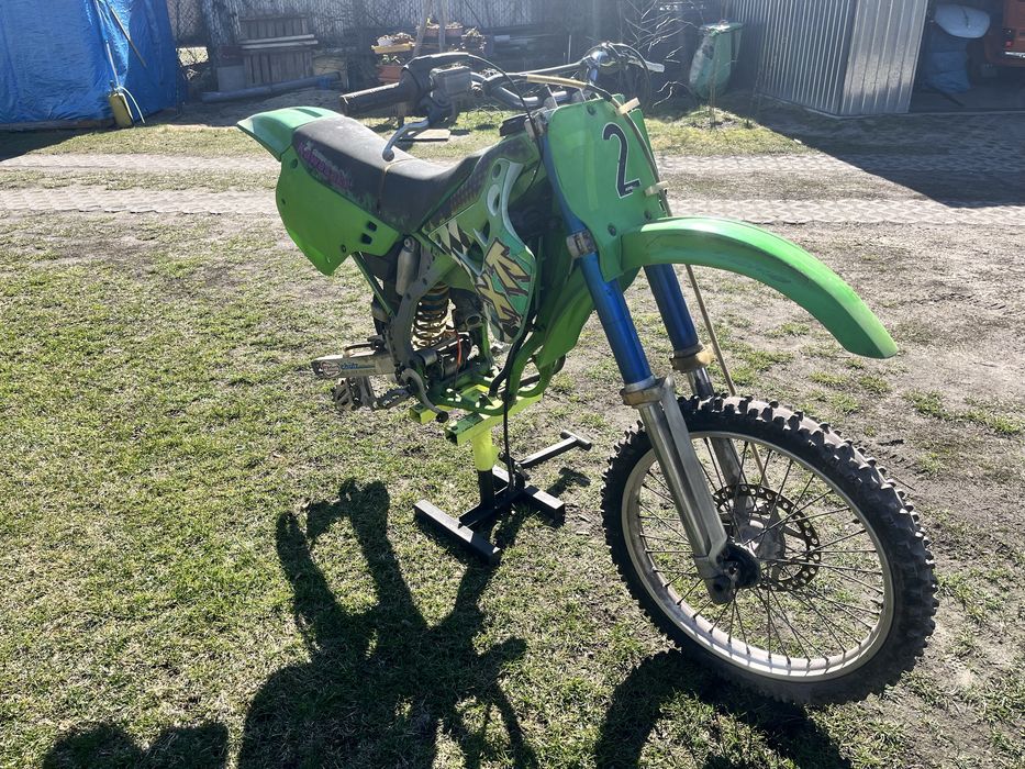 Kawasaki KX 1991 2T rama KX 250 retro motocross
