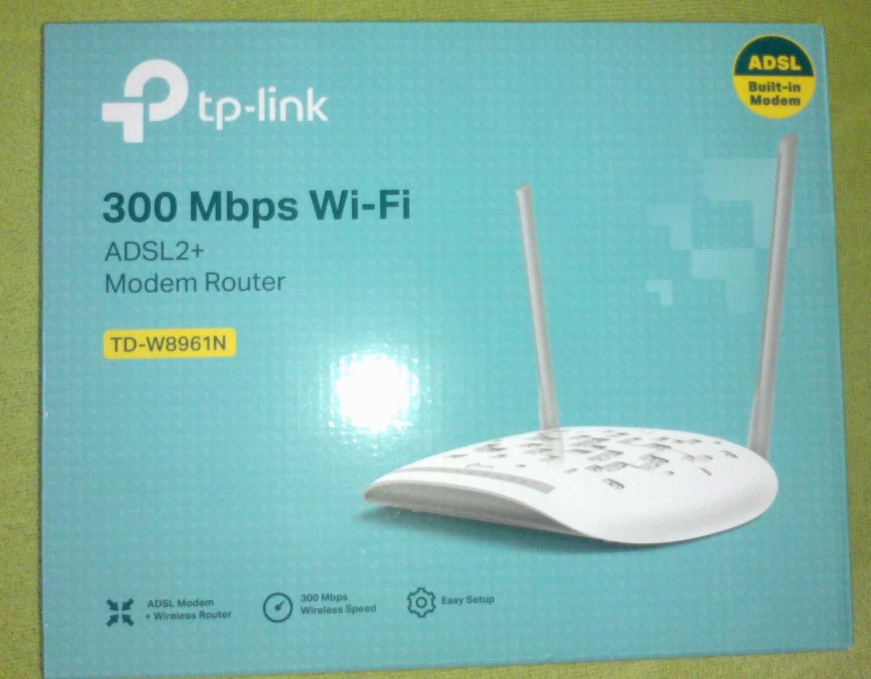 Router TD-W8961N, ADSL2+, stan idealny