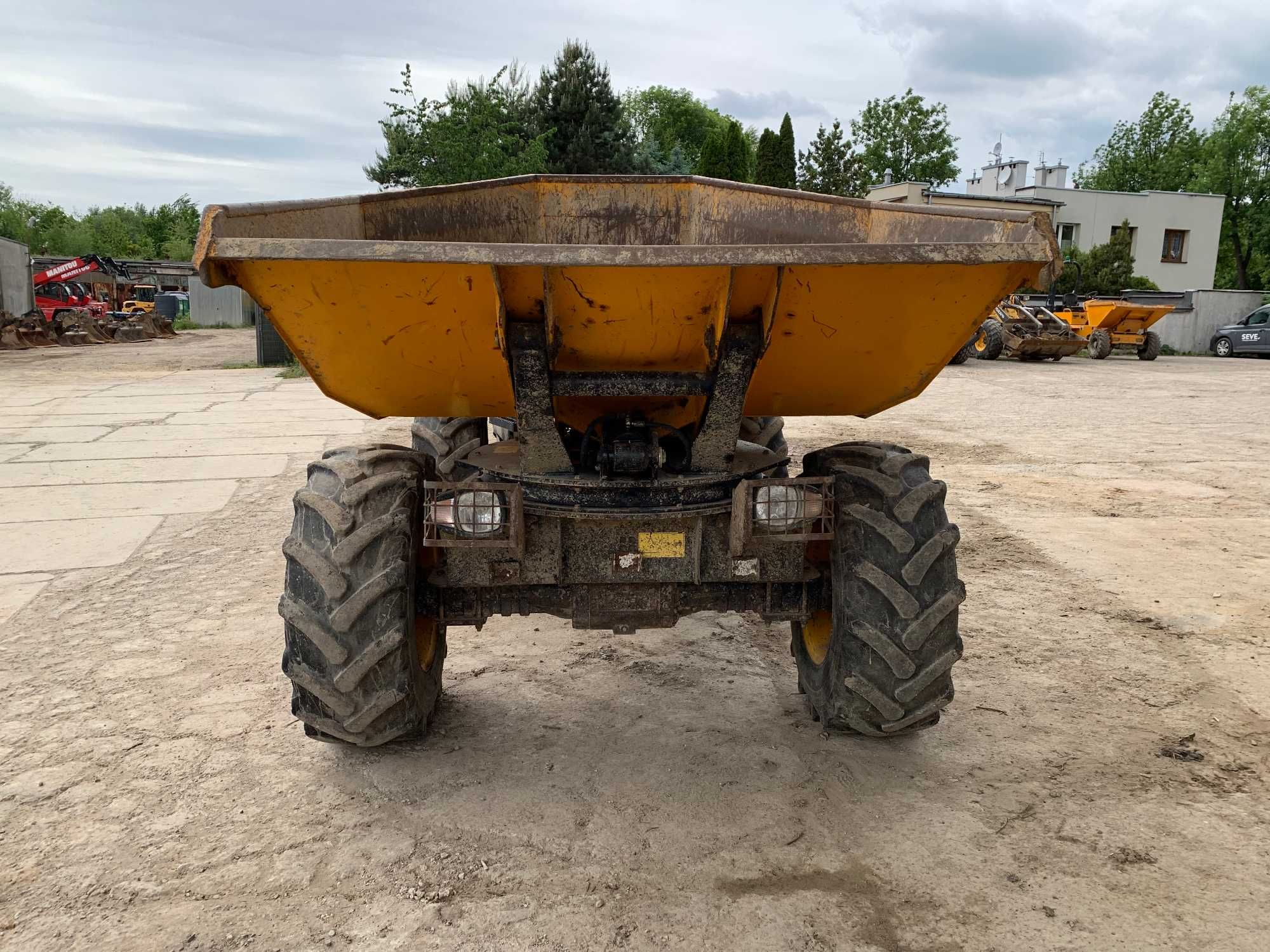 JCB 6TST wozidło obrotowe budowlane 6 ton 2015 światła 2300 mtg Terex