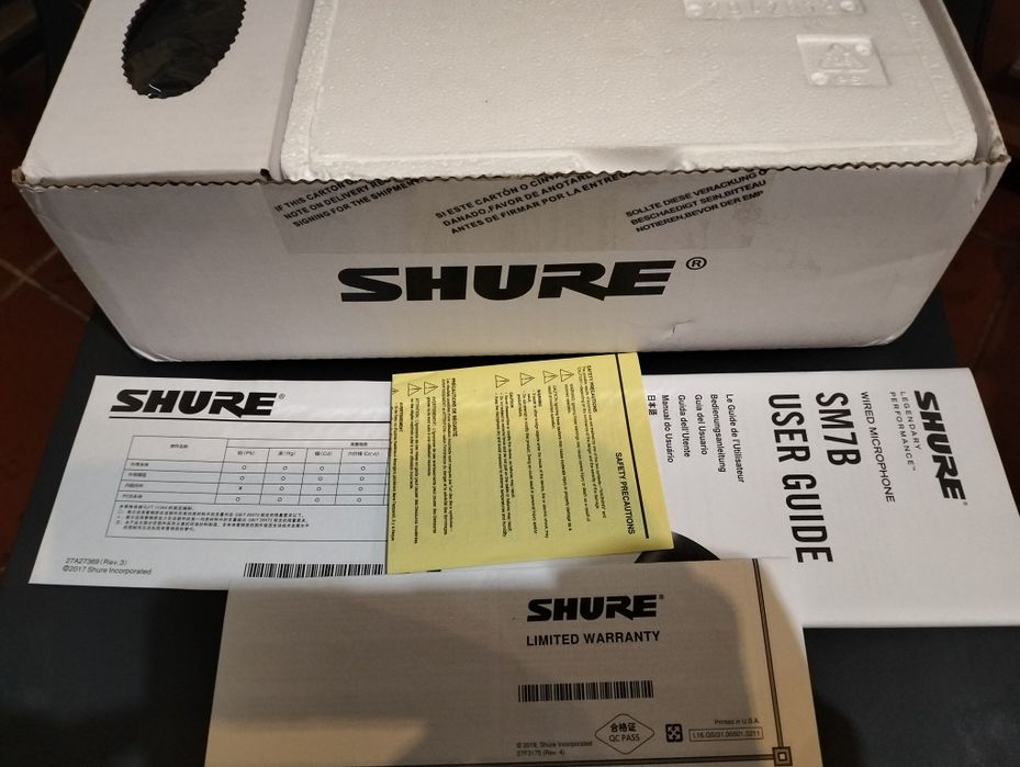 Microfone Shure SM7B