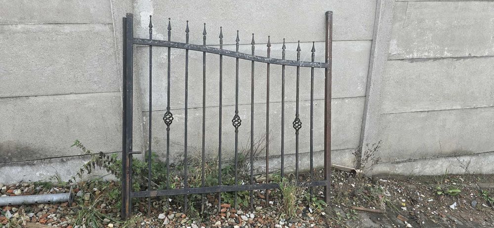 Przęsła Kute 198x142 ogrodzenie Furtka 105x142