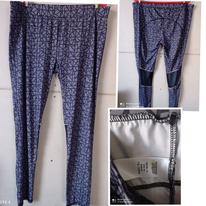 Mamas&Papas legginsy damskie trekkingowe, idealne na siłownię i biegan