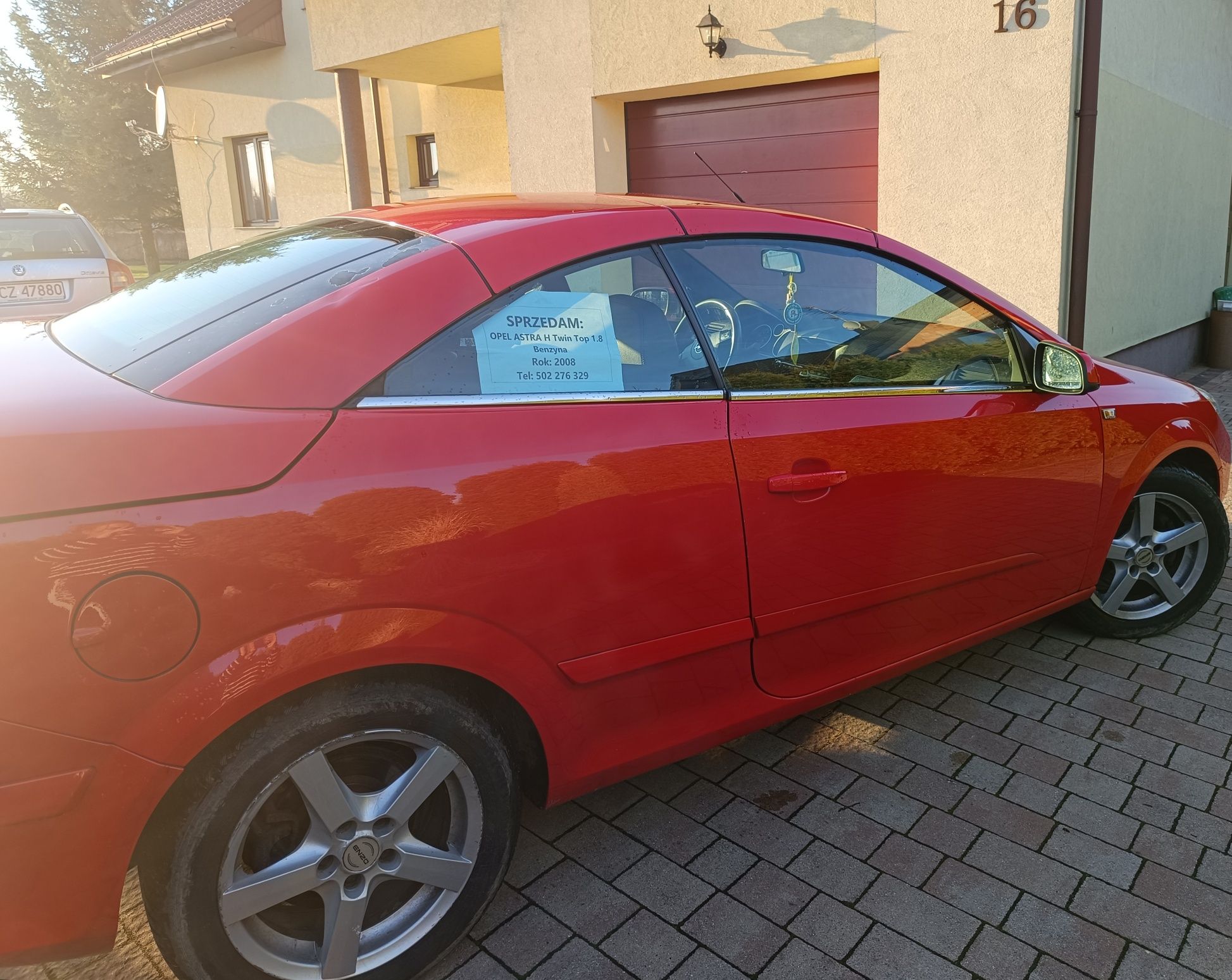 Opel Astra H 1.8 benzyna kabriolet 2008r