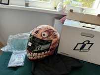 Nowy Kask Icon Airform Facelift Peach L 59-60 Paragon Pudelko 2xszyba