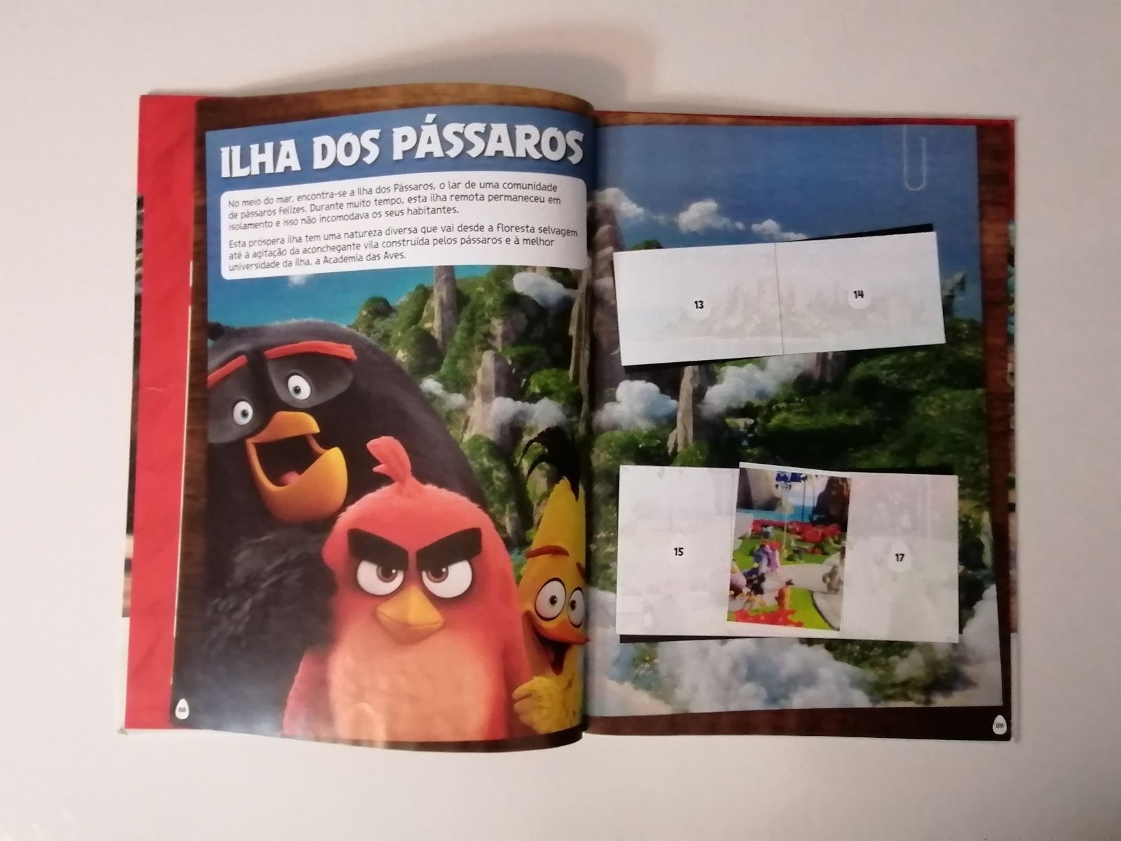 Caderneta de cromos Angry Birds 2, Continente 2019