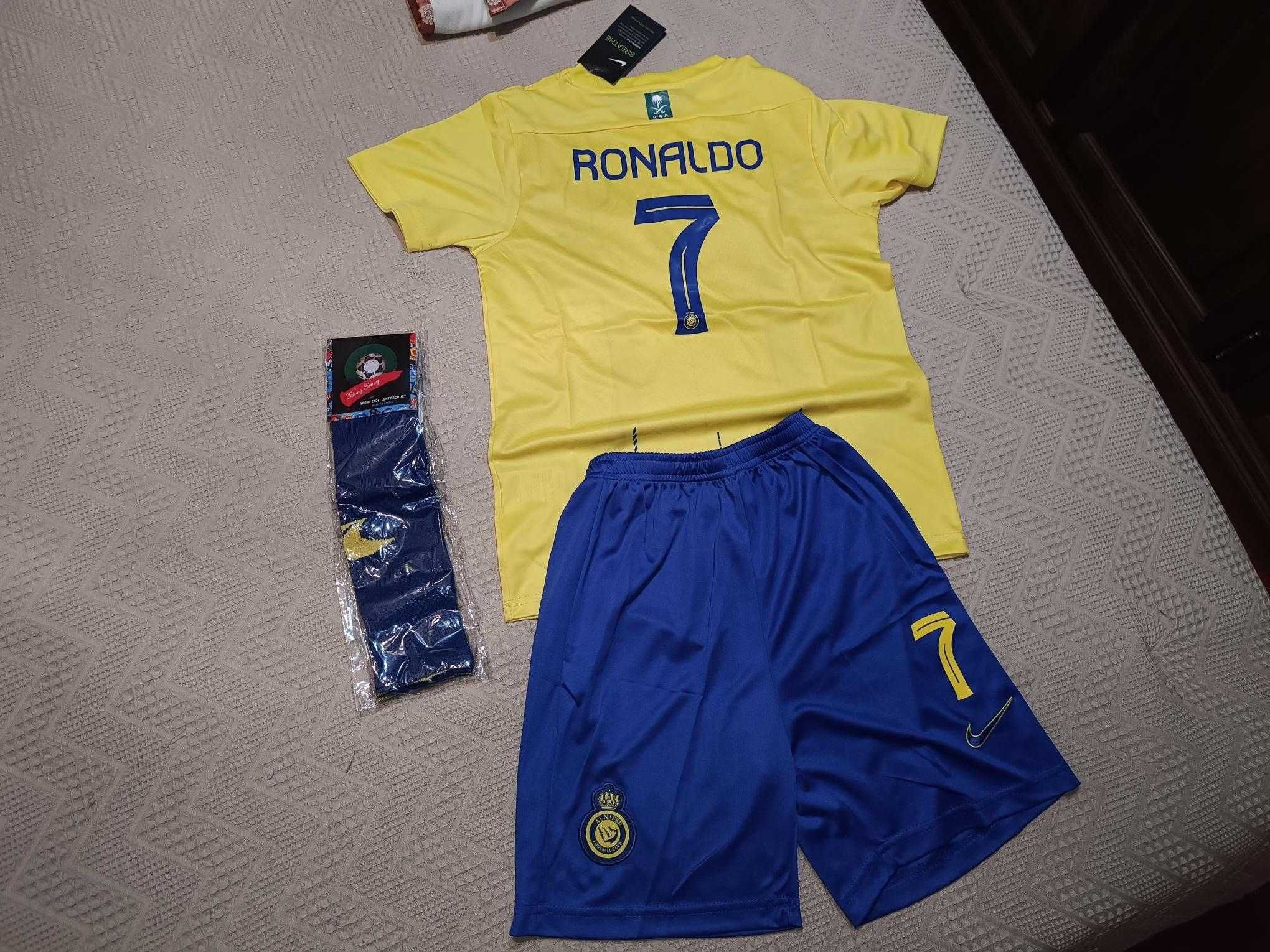 Equipamento CRIANÇA Al Nassr RONALDO 7 | Época 23/24 | NOVO