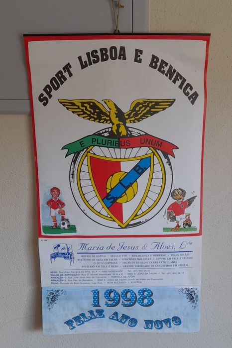 Benfica Calendario 1998