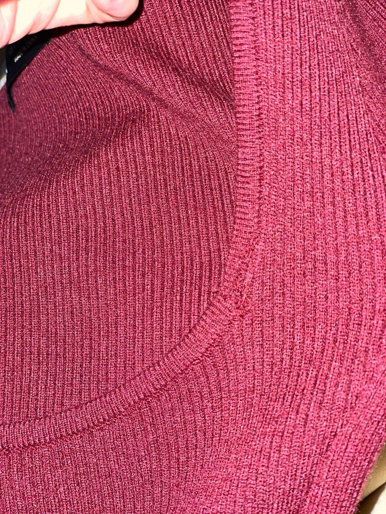 Shein privé vestidos gola quadrada malha canelada
