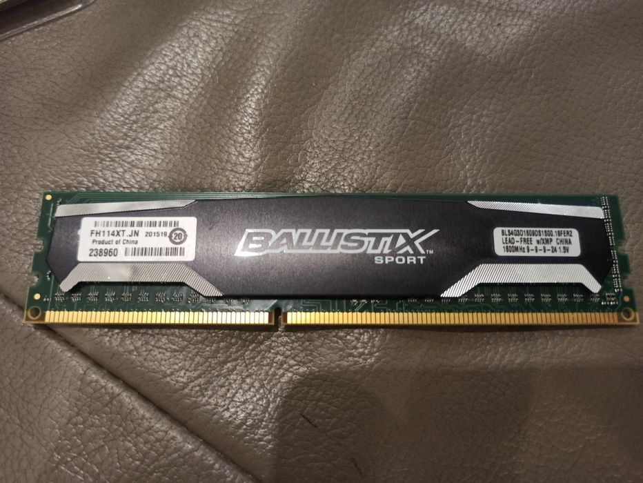 Pamięć RAM CRUCIAL Ballistix Sport DDR 3 4gb