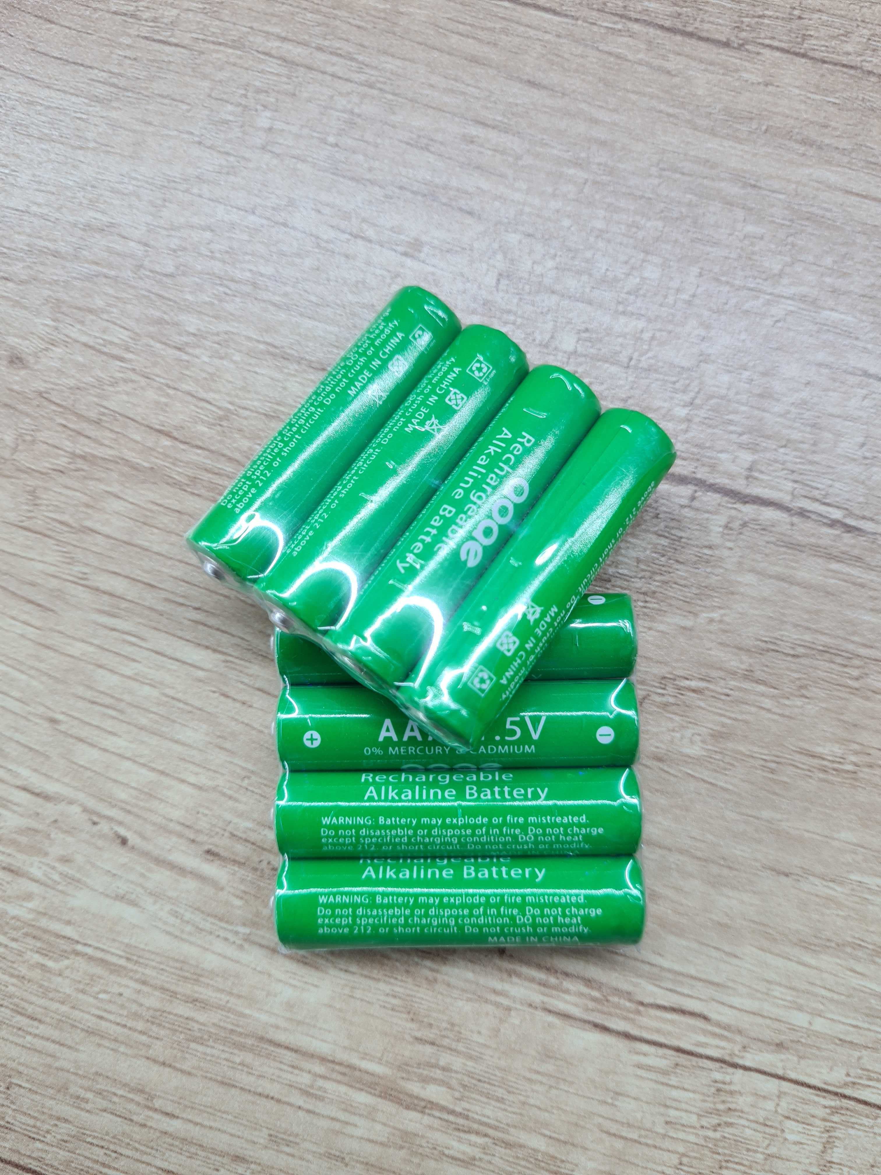 Акумуляторна батарея 1.5V ААА 3800mAh, перезаряджувана