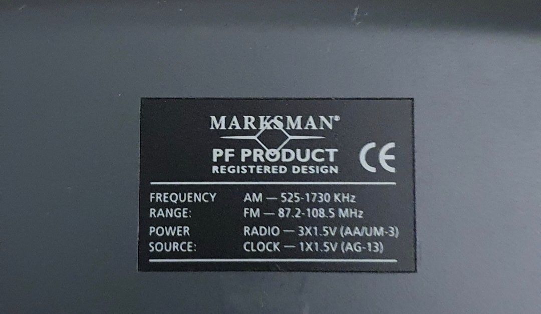 Przenośne radio marksman