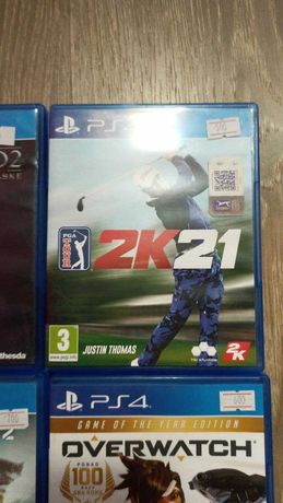 Игры PS4 PS5  2K21 Golf, Valkirya4,  Overwatch