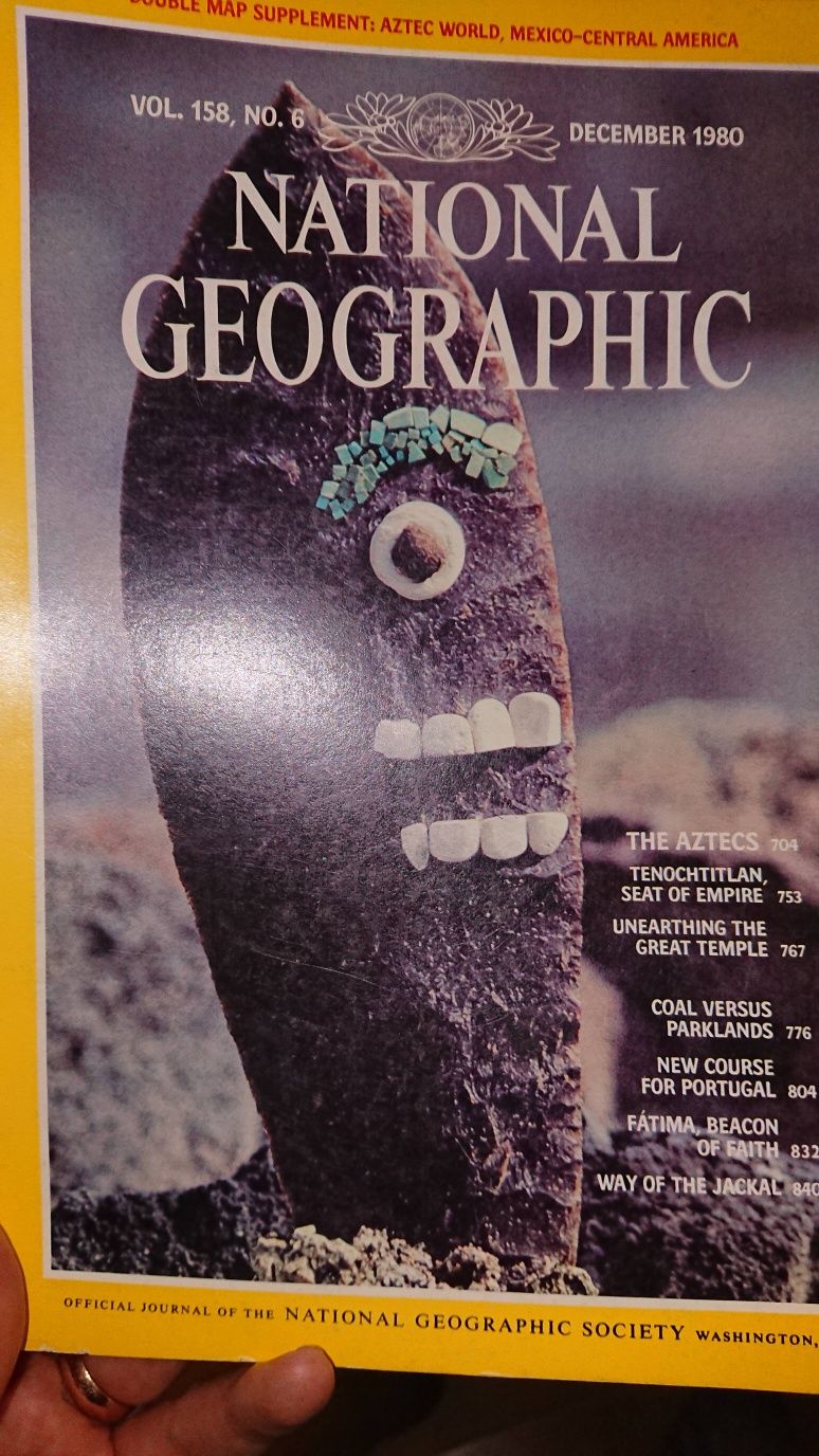 Natonal geographic 1979, 1980, 1981, 1982