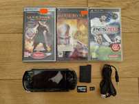 Konsola SONY PlayStation Portable 3004 slim + 8GB microSD + 3 gry UMD