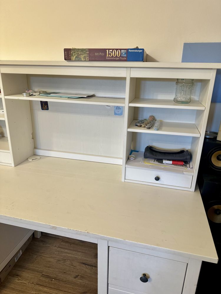 Biurko białe Ikea Hemnes