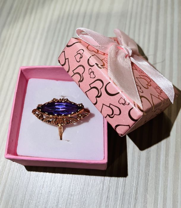 Золота Обручка, перстень «Маркіз» 583 проба