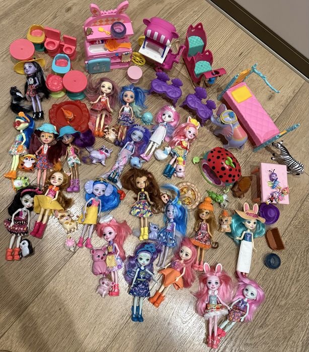 Lalaczki Enchantimals z akcesoriami