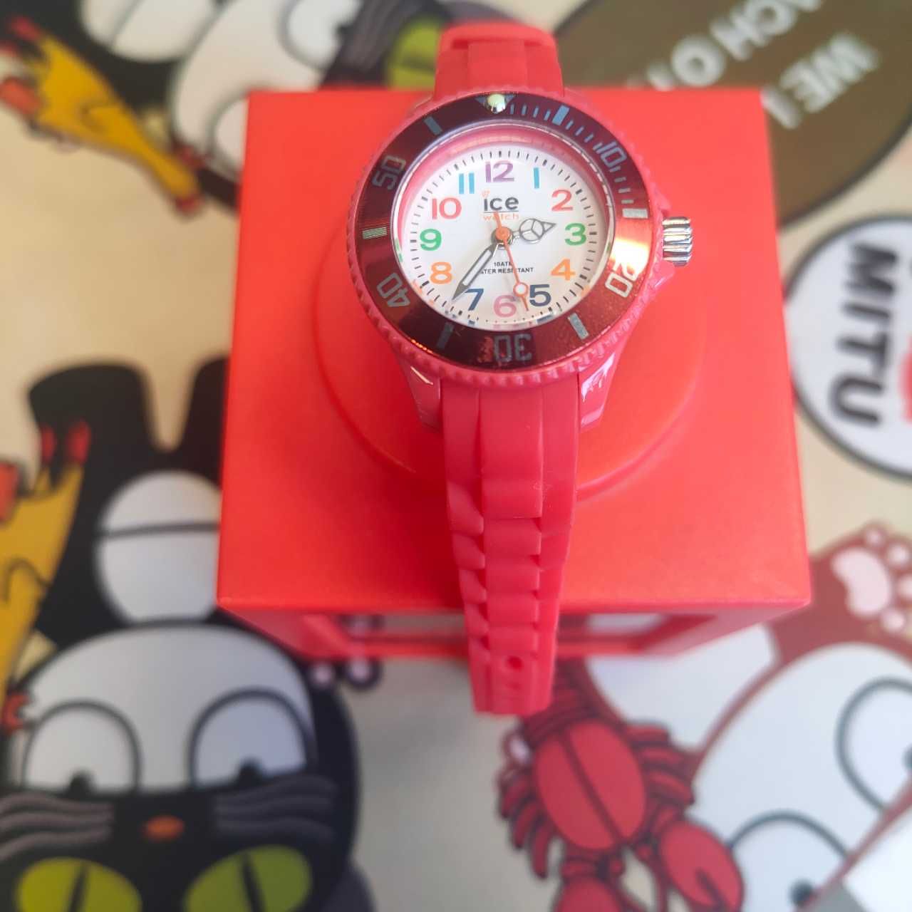 ICE Watch zegarek dziecięcy EXTRA SMALL RED czerwony