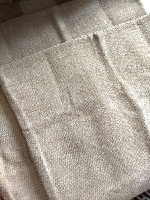 2 Capas de almofada bege NOVAS