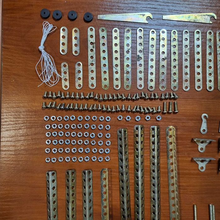 Мега-набор! Металлический конструктор №5, НОВЫЙ, 250+ дет.