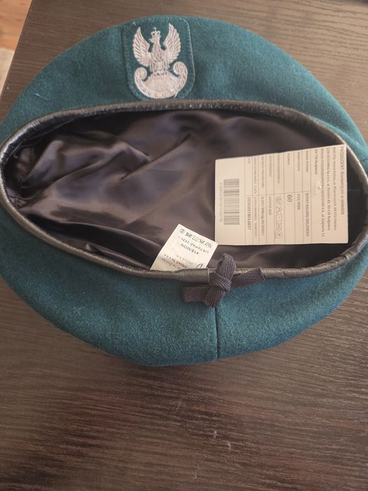 Beret zielony rozm. 60 418 mon