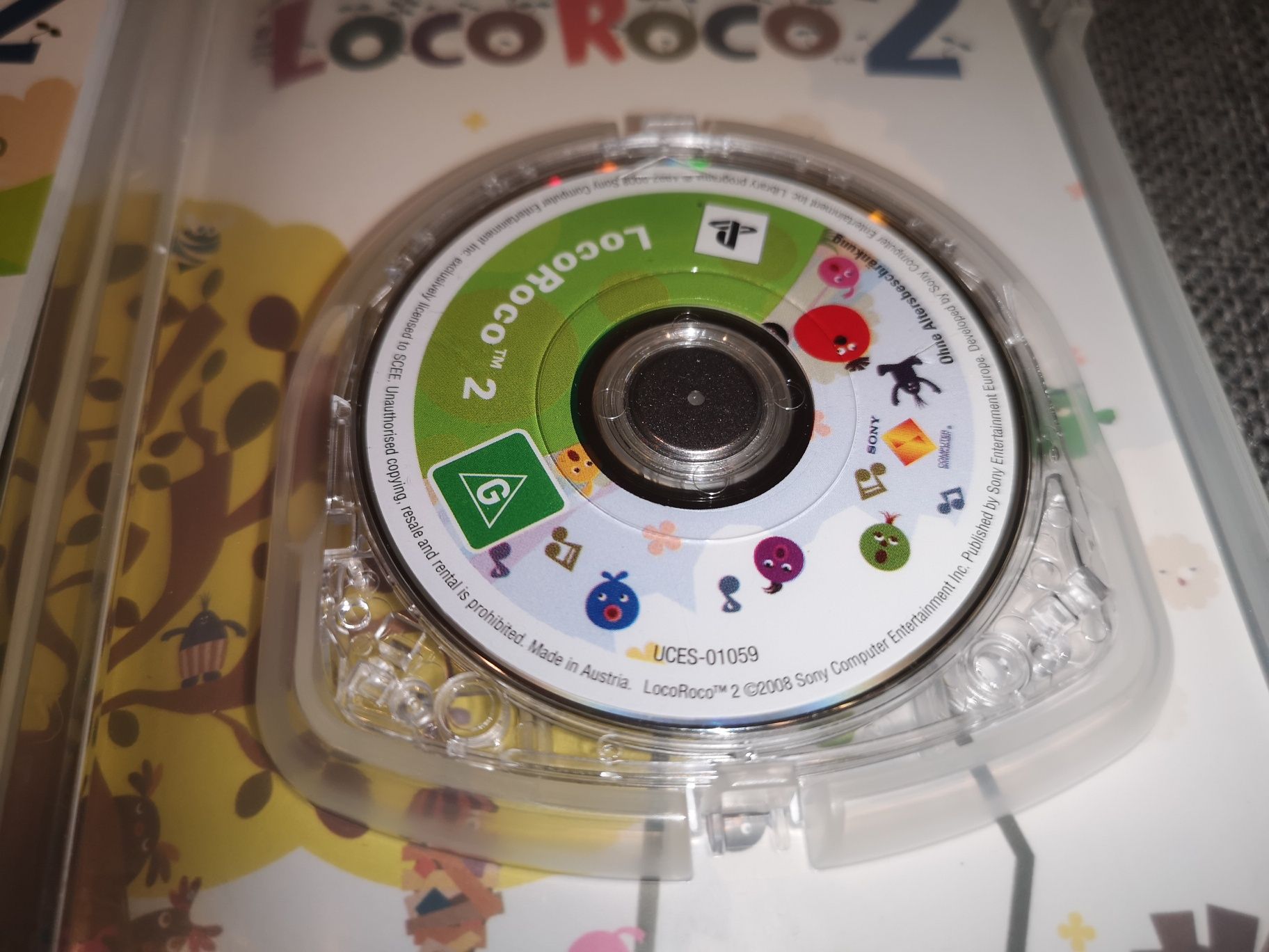 LocoRoco 2 PSP gra ANG (komplet BDB+) sklep Ursus