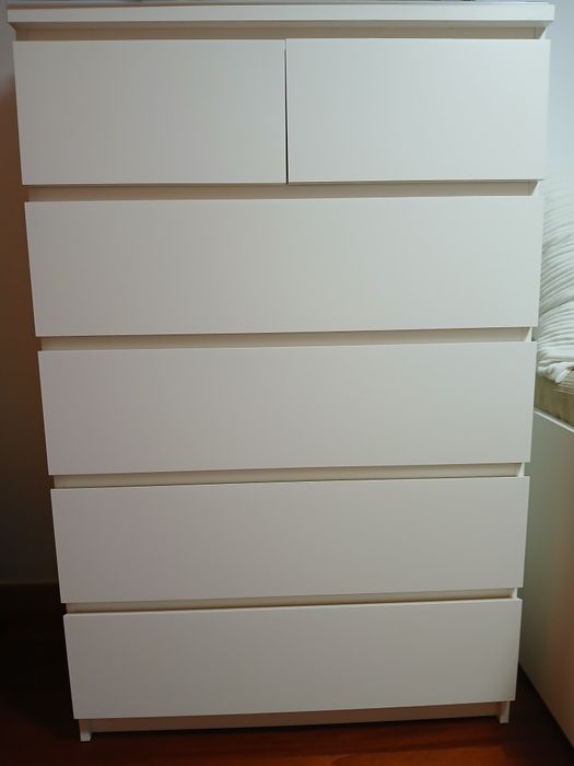 Cómoda Malm 6 gavetas