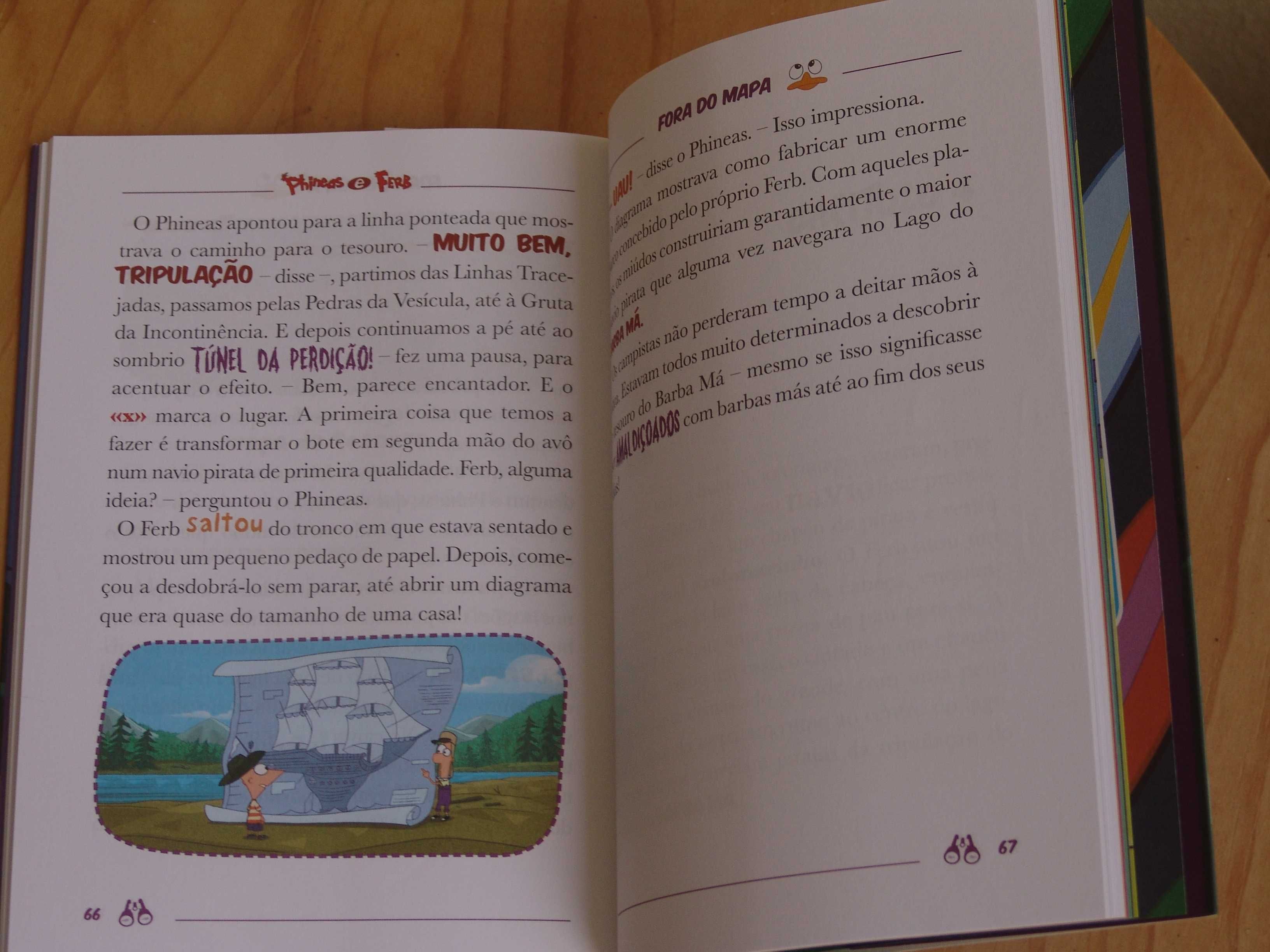 Livro 11 Phineas e Ferb - Fora do Mapa