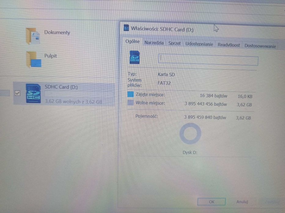 Karta Micro SD 4 GB / HC / Sprawna / DARMOWA DOSTAWA