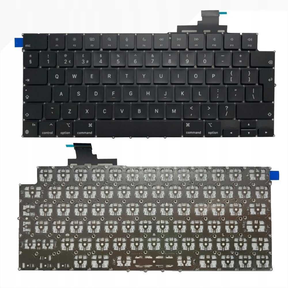 KLAWIATURA DO Keyboard MacBook Air 13" M2 A2681 INT UK PL 2022 Black