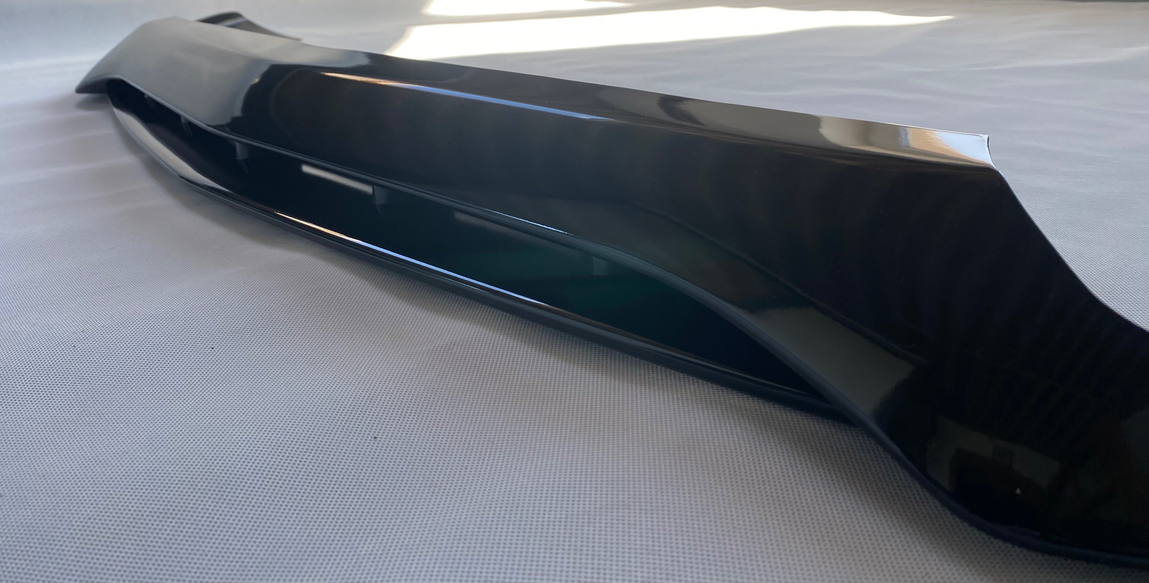 Dokładka Splitter Spoiler MERCEDES W205 C205 CZARNY POŁYSK