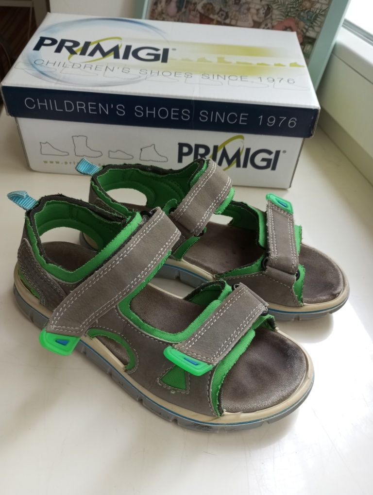Sandały skórzane Primigi chłopięce r.30